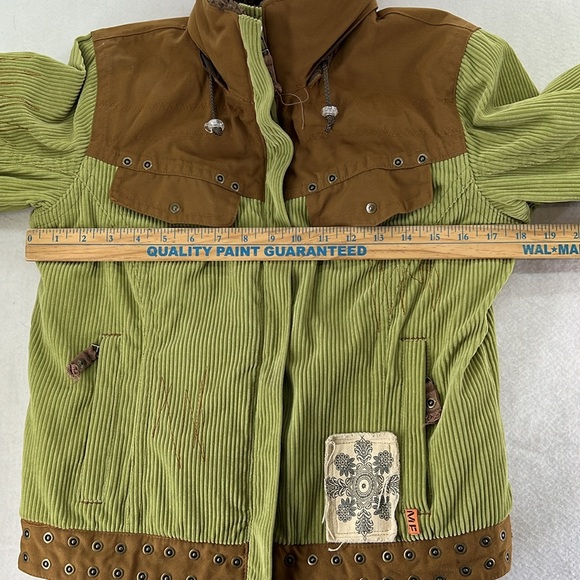 Obermeyer Tantrum Snowboarding Skiing Winter Snow Jacket Green Brown Juniors 3 - Picture 9 of 16